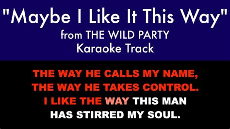 maybe i like it this way lyrics|More.